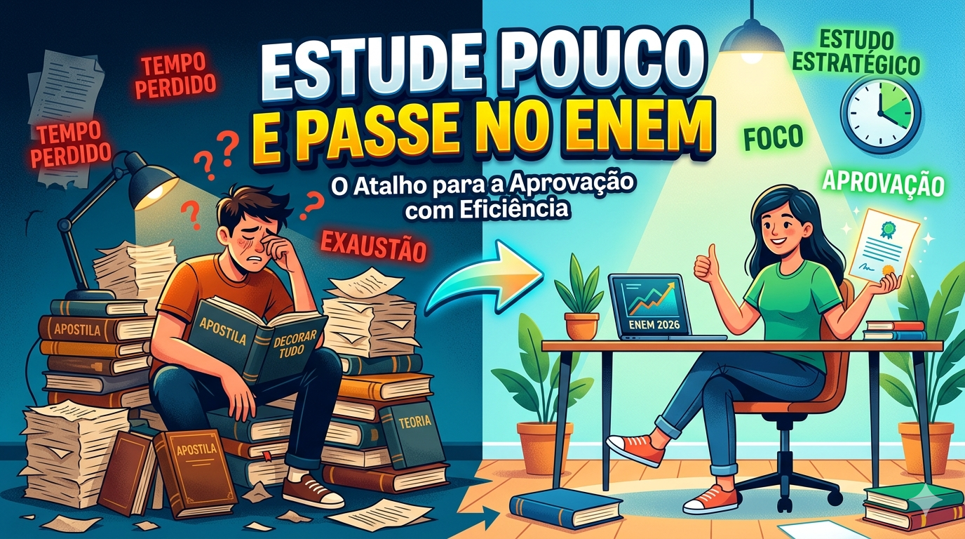 Estude Pouco e Passe no ENEM